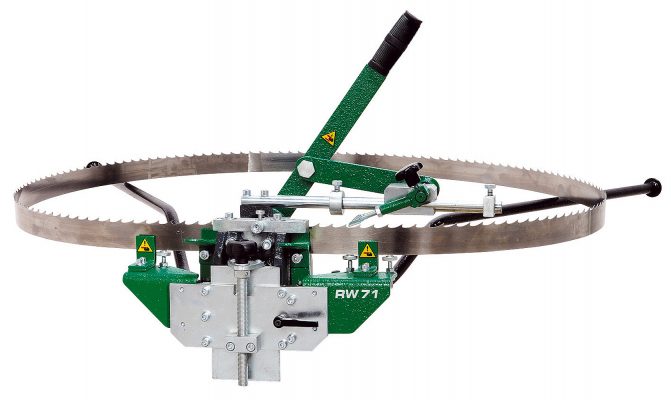 Máy bẻ lưỡi cưa RW 71